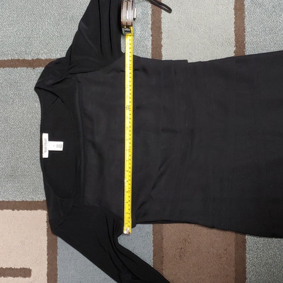 White House Black Market Sheer Tiered Front Dress S - Picture 11 of 14